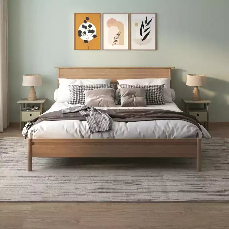 1PC Modern Bedside End Table Nightstand with Removable Drawer & Open Shelf