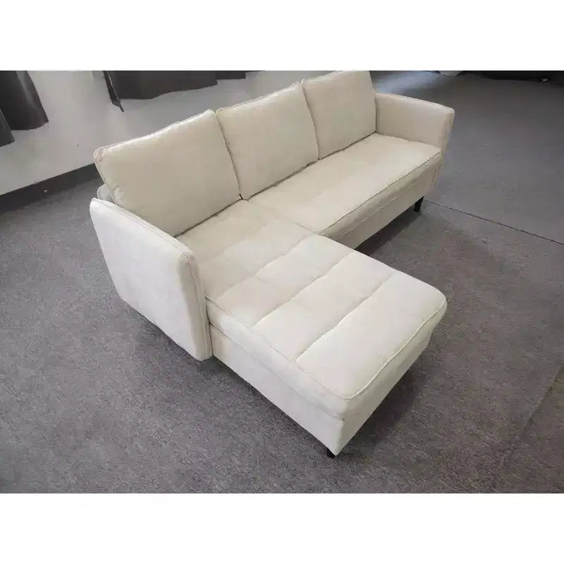 Modern Reversible 3 - Seat Sofa , Convertible Sectional Couch , L - Shaped Storage Sofa , Space - Saving for Living Room