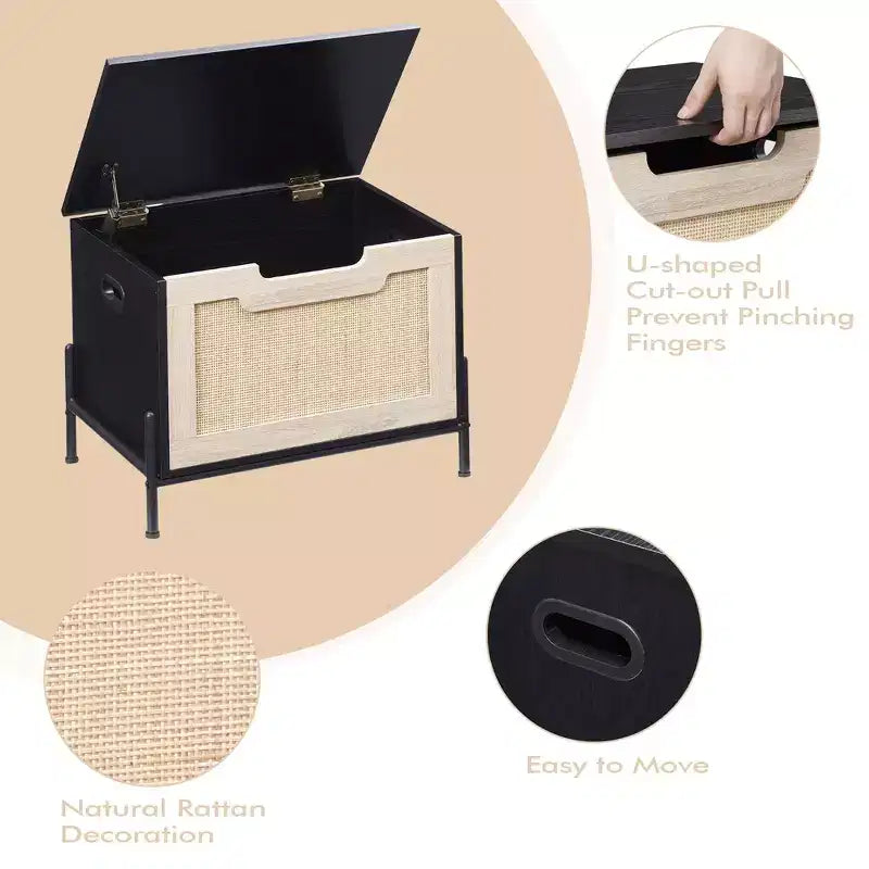 Entryway Bench with Storage , Storage Benches for Living Room Bedroom Organizer Seat