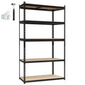 Heavy Duty Garage Shelving Units,5-Tier Adjustable Storage Shelves,60x24x72in,Loads 3000 LBSS,Adjustable Garage Storage Shelving