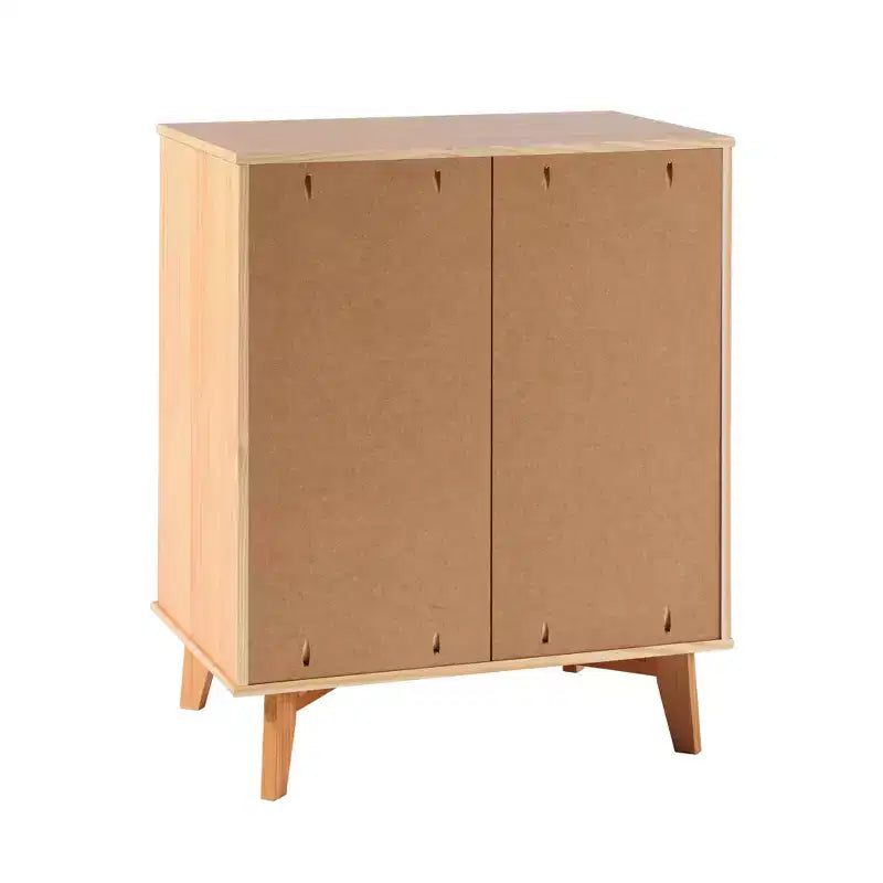 Mid - Century Modern Wood 3 - Drawer Dresser - Walker Edison