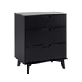 Mid-Century Modern Wood 3-Drawer Dresser - Walker Edison