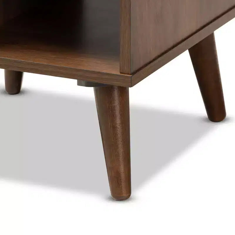 Sami Wood End Table Walnut