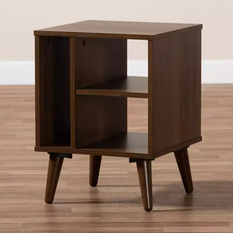 Sami Wood End Table Walnut